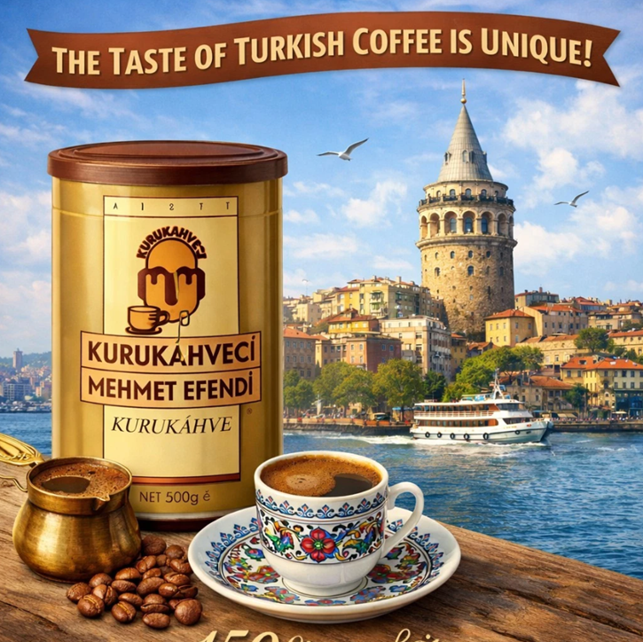 Kurukahveci Mehmet Efendi Turkish Coffee – Authentic Turkish Coffee Powder Australia